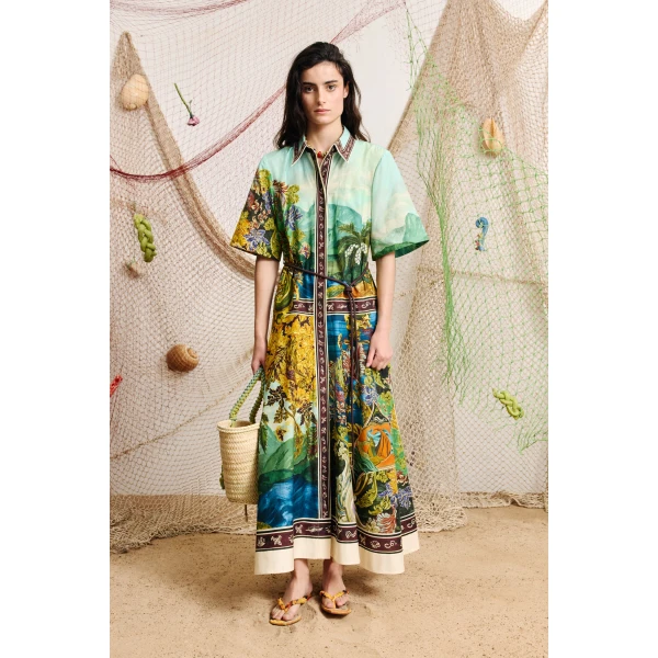 Alemais Lucena Shirtdress