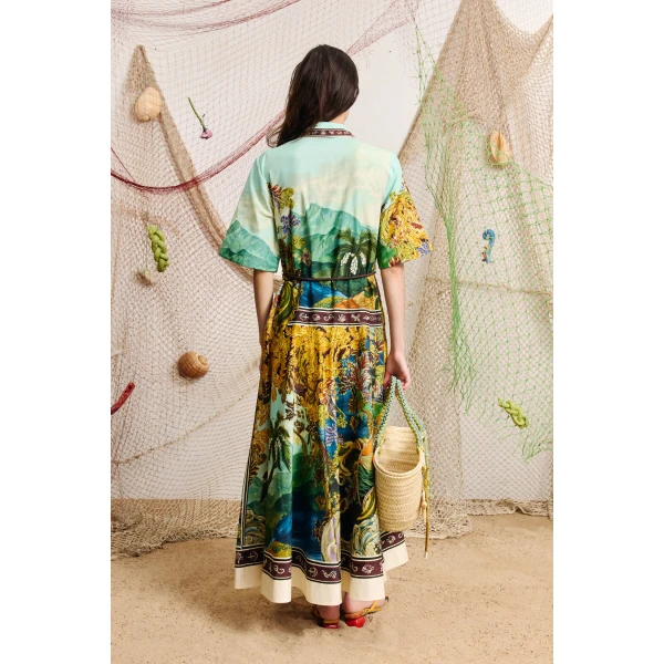 Alemais Lucena Shirtdress