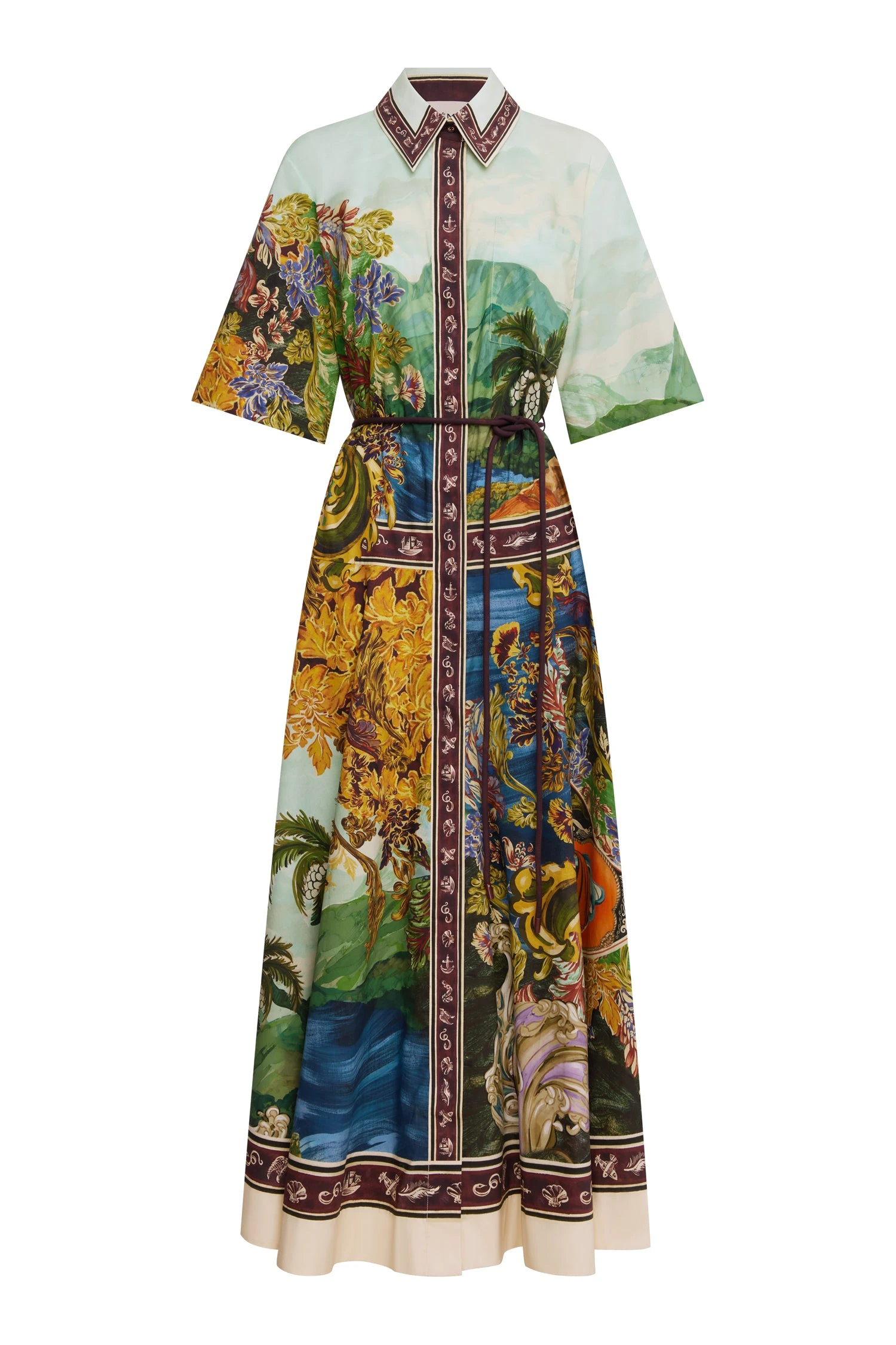 Alemais Lucena Shirtdress Alemais Lucena Shirtdress | Midi Dresses | Coveti