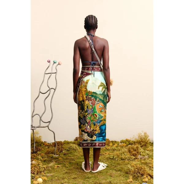 Alemais Lucena Wrap Skirt