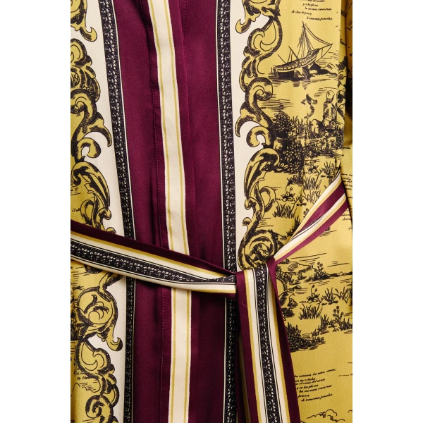 Alemais Martos Silk Shirtdress