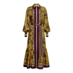 Alemais Martos Silk Shirtdress | Midi Dresses | Coveti