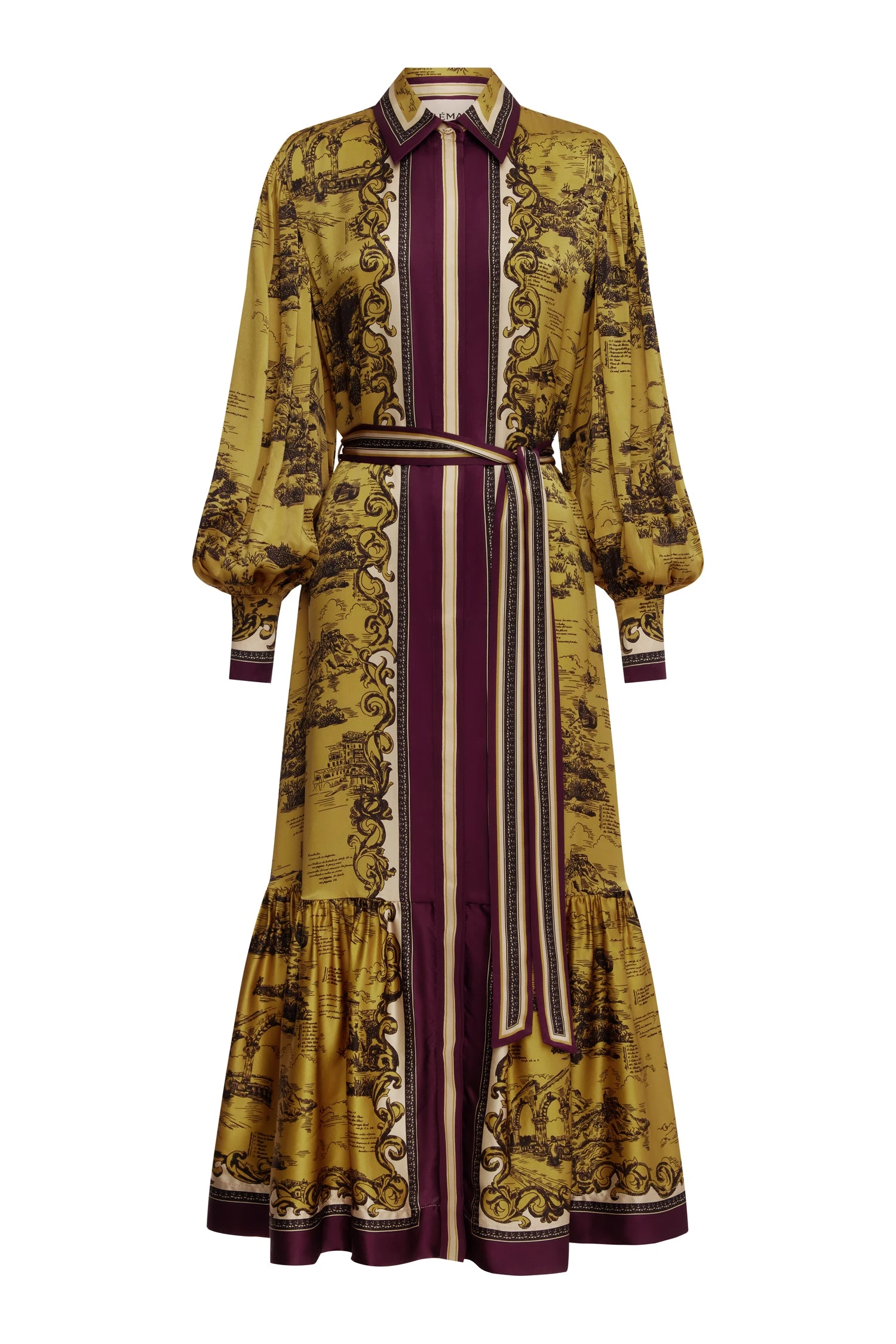 Alemais Martos Silk Shirtdress Alemais Martos Silk Shirtdress | Midi Dresses | Coveti