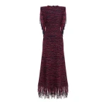 Alemais Nieve Red Sequin Knit Midi Dress | Midi Dresses | Coveti