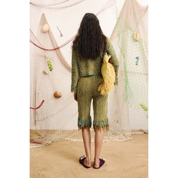 Alemais Nieve Sequin Knit Pant