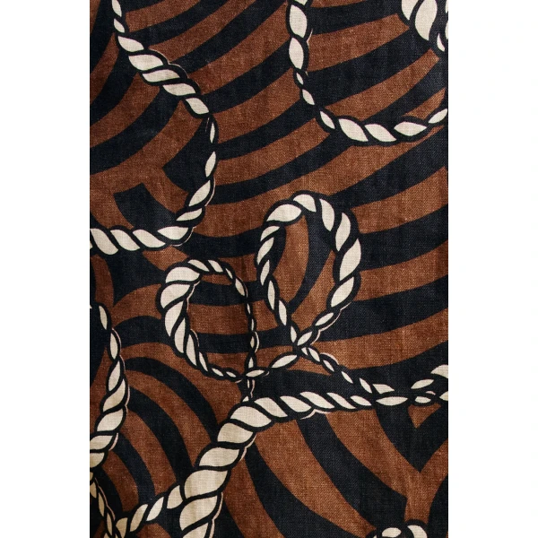 Alemais Sail Halter Midi Dress