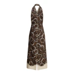 Alemais Sail Halter Midi Dress | Midi Dresses | Coveti
