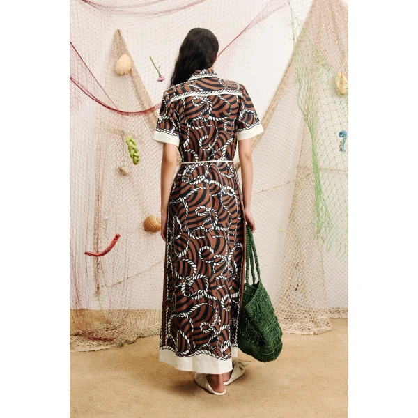 Alemais Sail Shirtdress