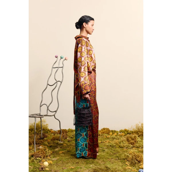 Alemais Xander Spliced Silk Pant