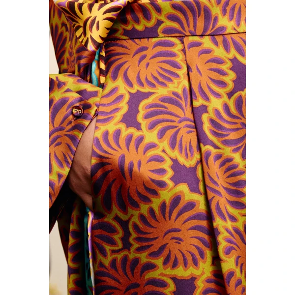 Alemais Xander Spliced Silk Pant