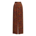 Alemais Xander Spliced Silk Pant | Wide leg pants | Coveti