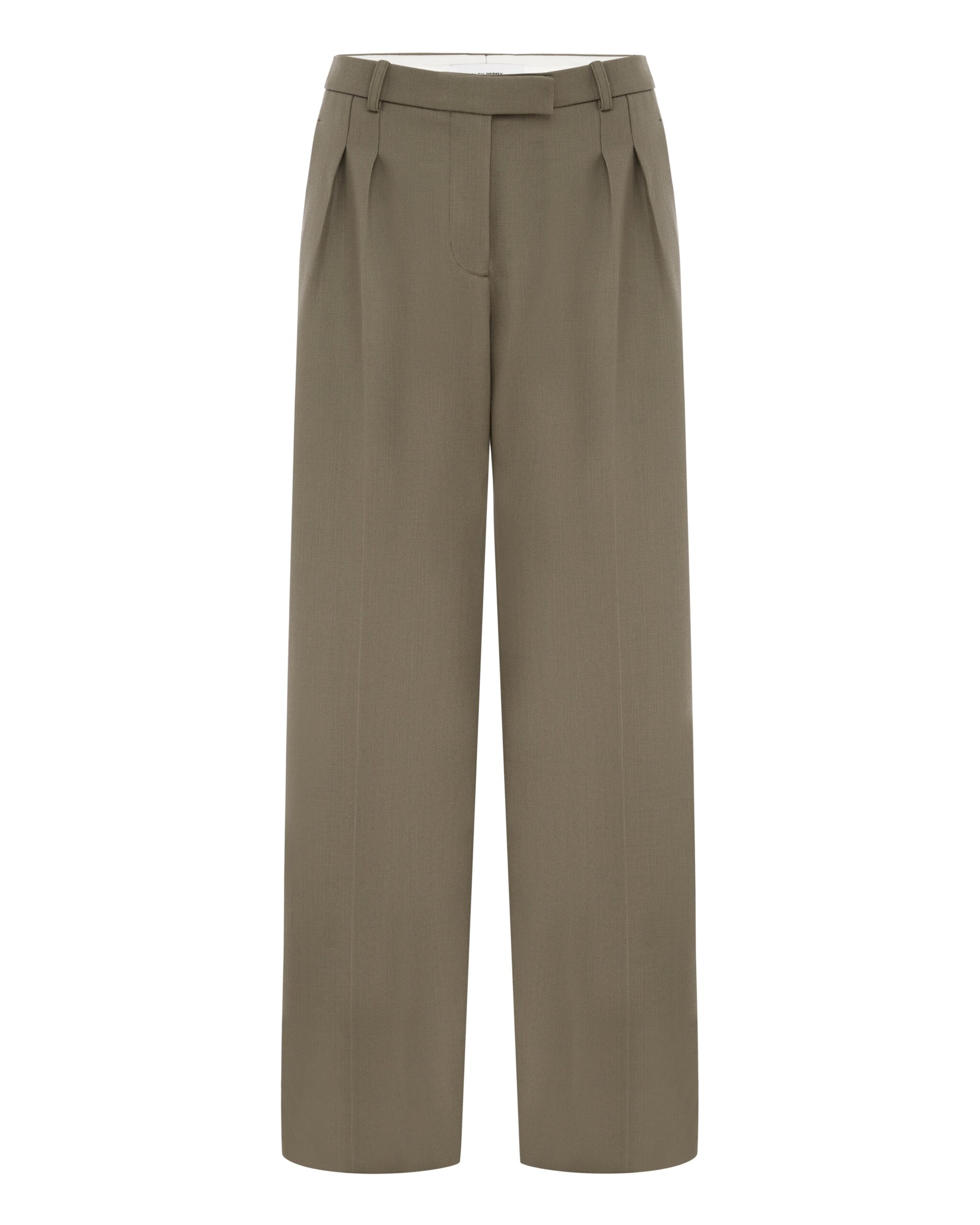 Alex Perry Pleated Trouser in Wool Suiting, Sage Alex Perry Pleated Trouser in Wool Suiting, Sage | Tailored pants | Coveti