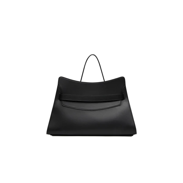 Black Alexander McQueen Locke Bag, view 4 | Totes & Top-Handle Bags
