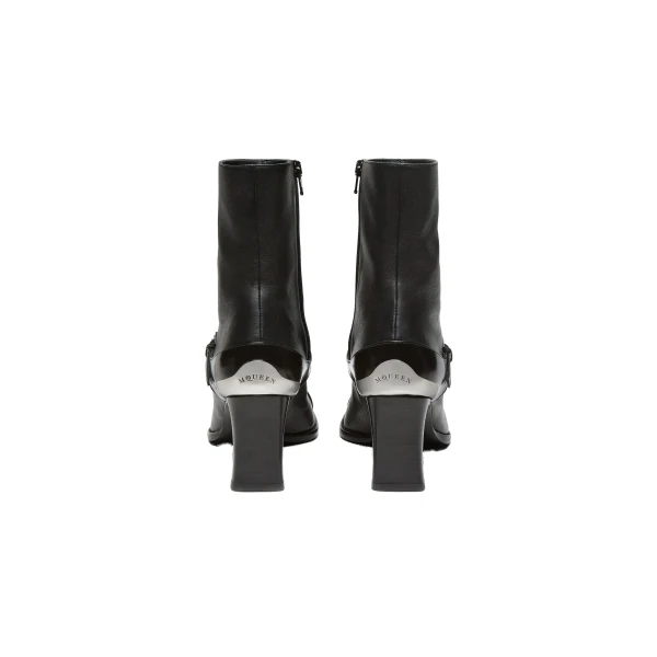 Black Alexander McQueen Niko Ankle Boot, view 4 | Boots