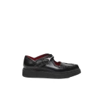 Black Alexander McQueen Wishbone Creeper | Flats