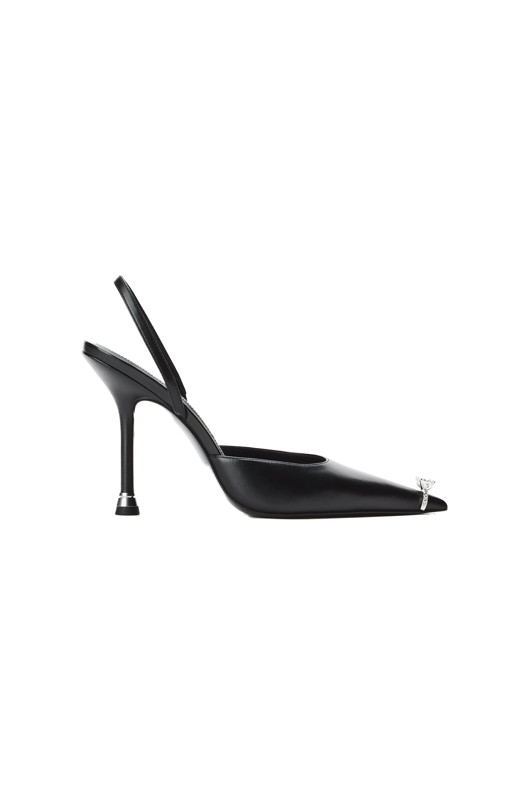 Alexander Wang Akilita 105mm Slingback in Black Alexander Wang Akilita 105mm Slingback in Black | Coveti