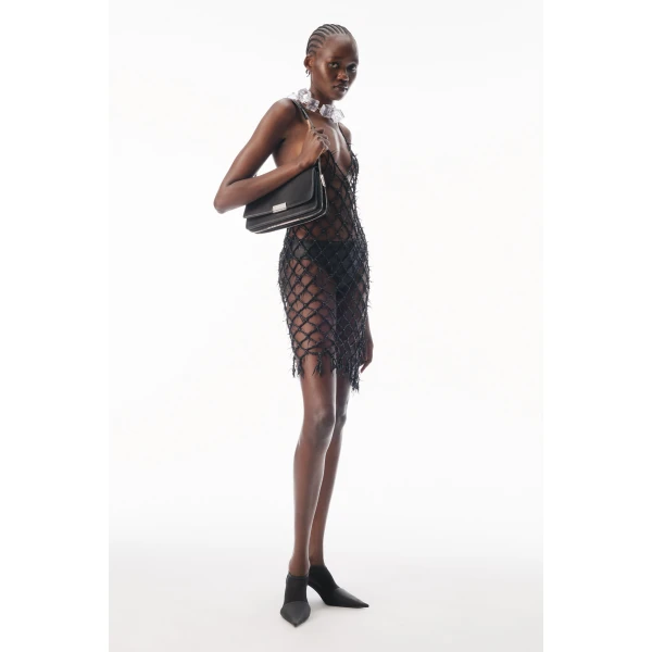 Alexander Wang Barbed Wire Dress in Black | Dresses | Coveti