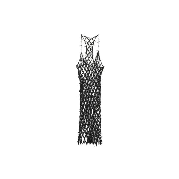 Alexander Wang Barbed Wire Dress in Black | Coveti