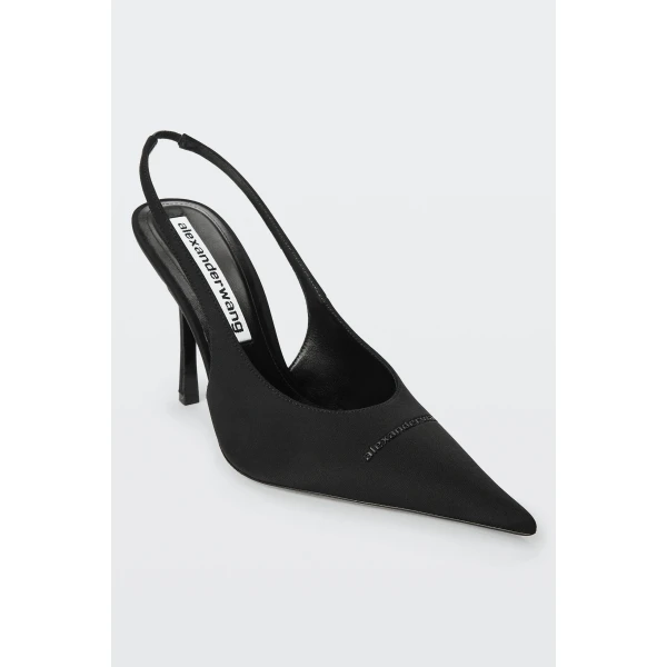 Alexander Wang Buffy 105mm Slingback Pump in Black | Heels | Coveti
