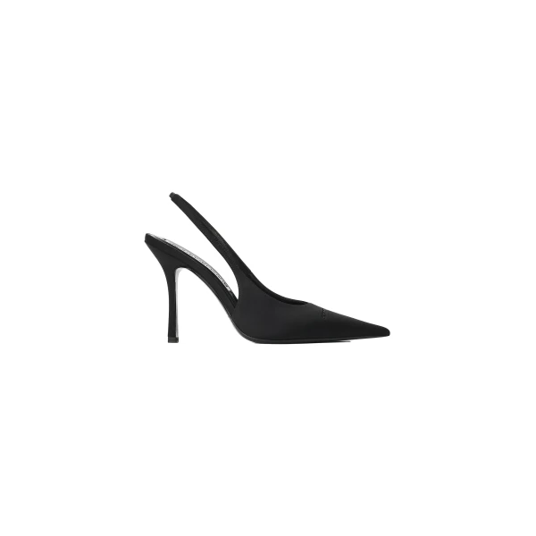 Alexander Wang Buffy 105mm Slingback Pump in Black | Coveti
