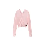Alexander Wang Button-Front Cardigan in Ballet Pink | Coveti
