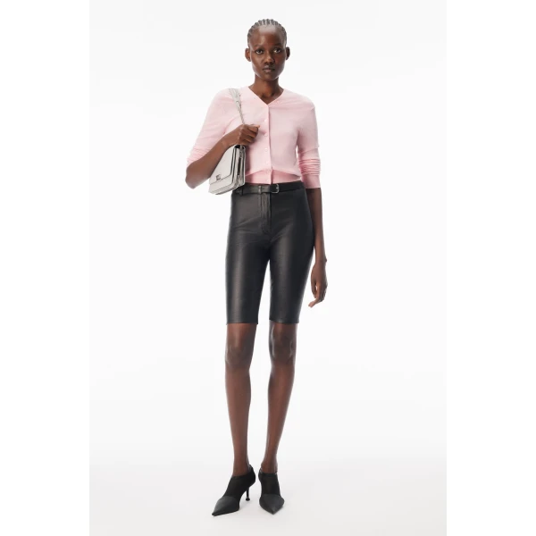 Alexander Wang Button-Front Cardigan in Ballet Pink | Cardigan | Coveti
