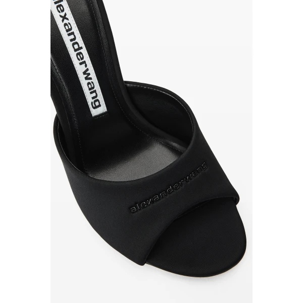 Alexander Wang Cher 105mm Mule in Black | Mules | Coveti