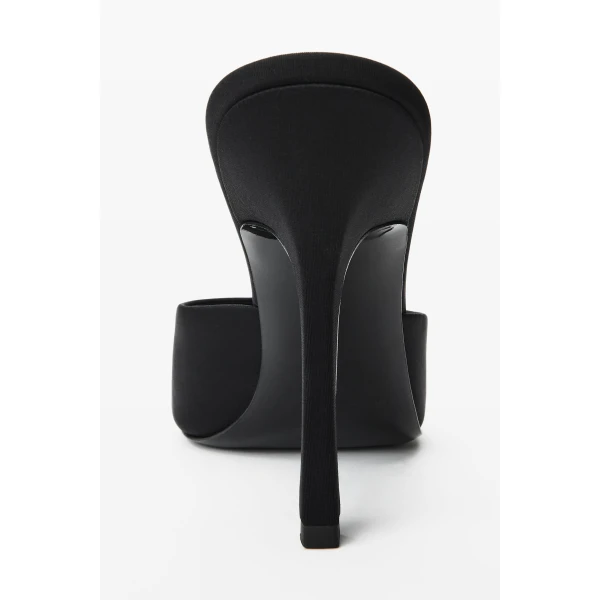 Alexander Wang Cher 105mm Mule in Black | Mules | Coveti