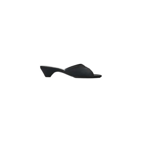Alexander Wang Cher 35mm Kitten Mule in Black | Coveti