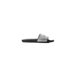 Alexander Wang Crystal Hotfix Pool Slide in Black and Silver | Coveti