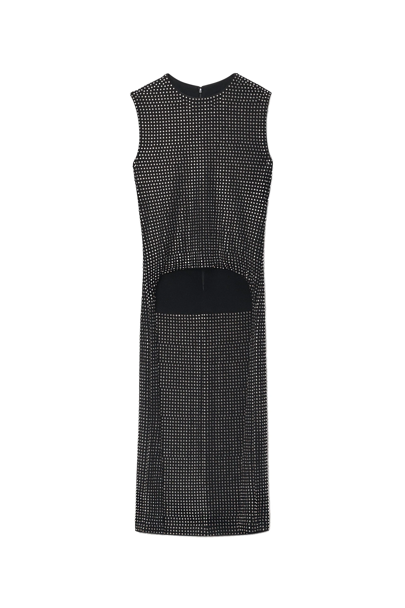 Alexander Wang Crystal Sleeveless High-Low Top in Black Alexander Wang Crystal Sleeveless High-Low Top in Black | Coveti