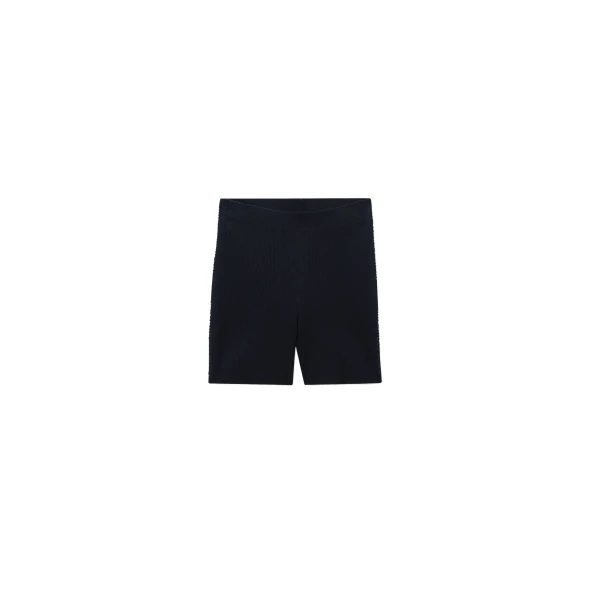 Alexander Wang Debossed Logo Bike Short in Black | Coveti
