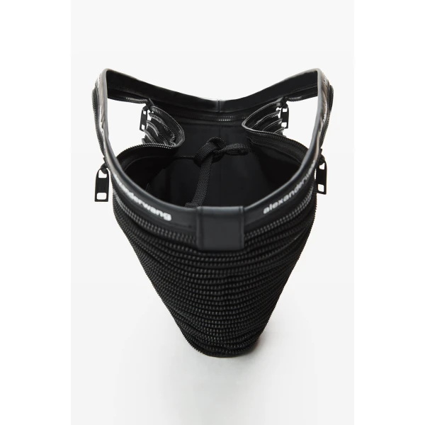Alexander Wang Disc Small Zipper Tote in Black | Totes & Top-Handle Bags | Coveti