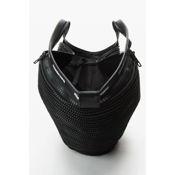 Alexander Wang Disc Zipper Large Tote in Black | Totes & Top-Handle Bags | Coveti
