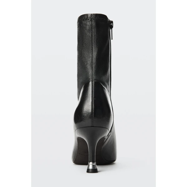 Alexander Wang Fei 65mm Stretch Ankle Boot in Black | Boots | Coveti