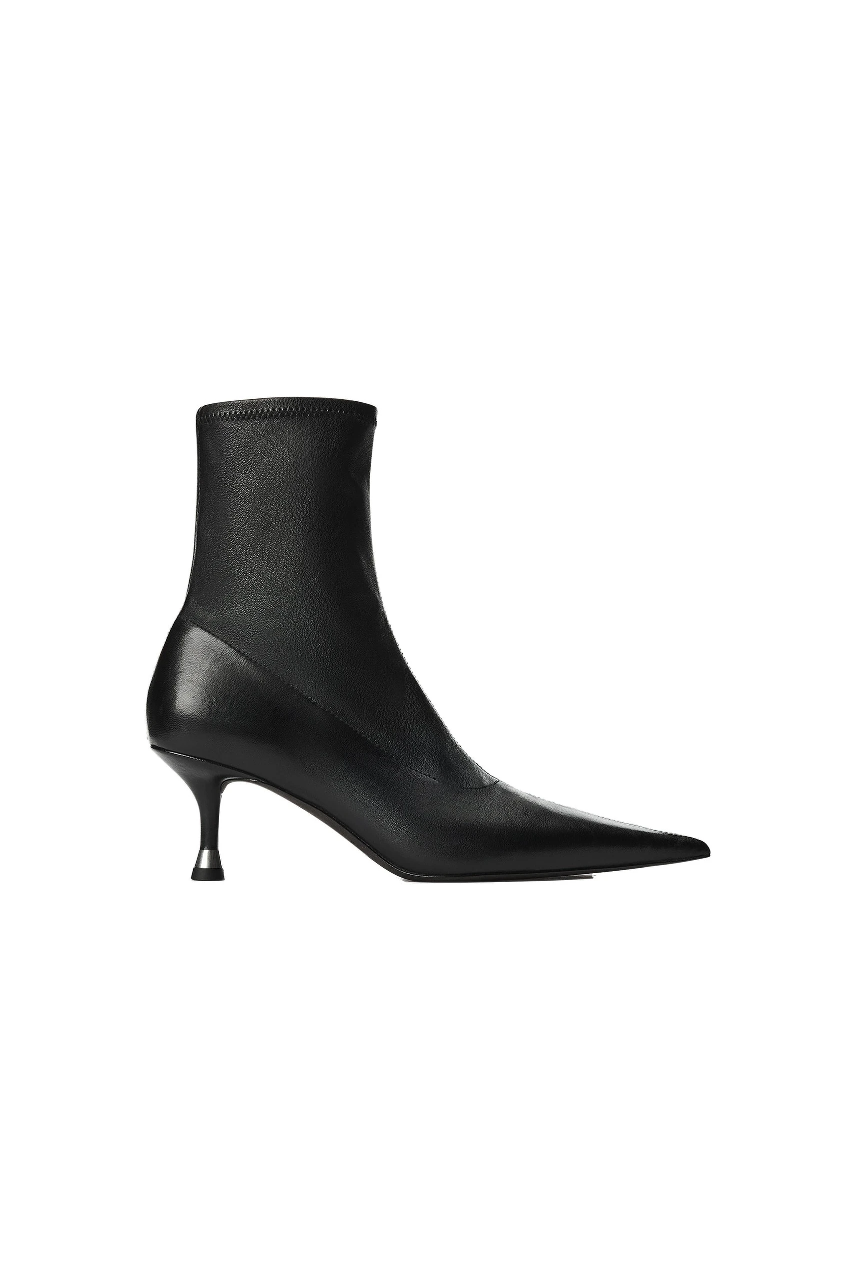Alexander Wang Fei 65mm Stretch Ankle Boot in Black Alexander Wang Fei 65mm Stretch Ankle Boot in Black | Coveti
