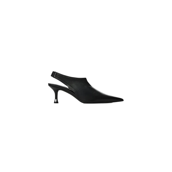 Alexander Wang Fei 65mm Stretch Slingback in Black | Coveti
