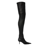 Alexander Wang Fei 65mm Stretch Thigh High Boot in Black | Coveti