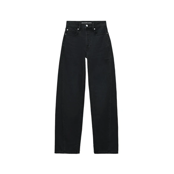 Float Mid-Rise Relaxed Jean in Faded Black