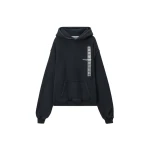 Alexander Wang Graphic Hoodie in Washed Black | Coveti