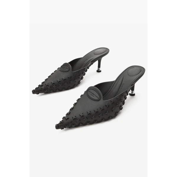 Alexander Wang Griphoria 65mm 3D Printed Mule in Black | Mules | Coveti