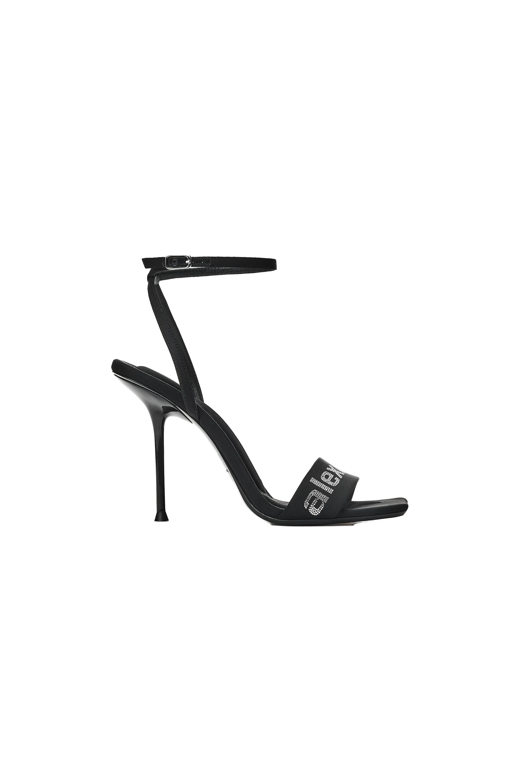 Alexander Wang Julie 105mm Billboard Sandal in Black Alexander Wang Julie 105mm Billboard Sandal in Black | Coveti