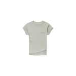 Alexander Wang Layered Short-Sleeve Top in Blaze Green | Coveti