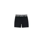 Alexander Wang Logo Elastic Bike Short in Black | Coveti