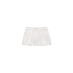 Alexander Wang Mid-Rise Mini Boxer Skort in White | Coveti