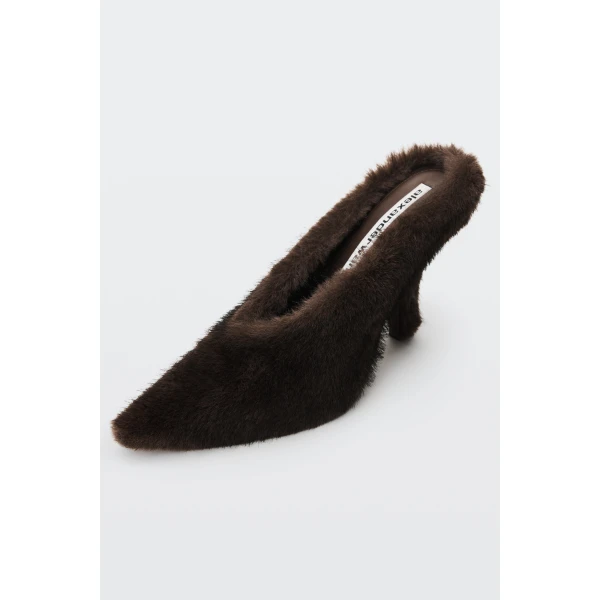Alexander Wang Natasha 105mm Pump in Brown | Heels | Coveti