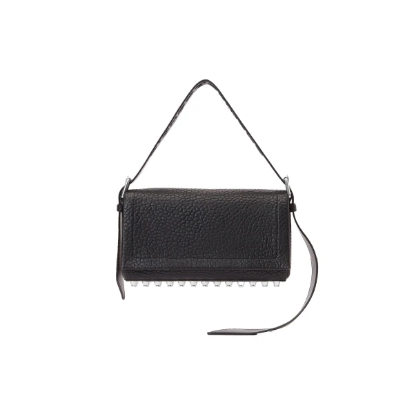 Alexander Wang Ricco Medium Flap Bag in Black | Coveti