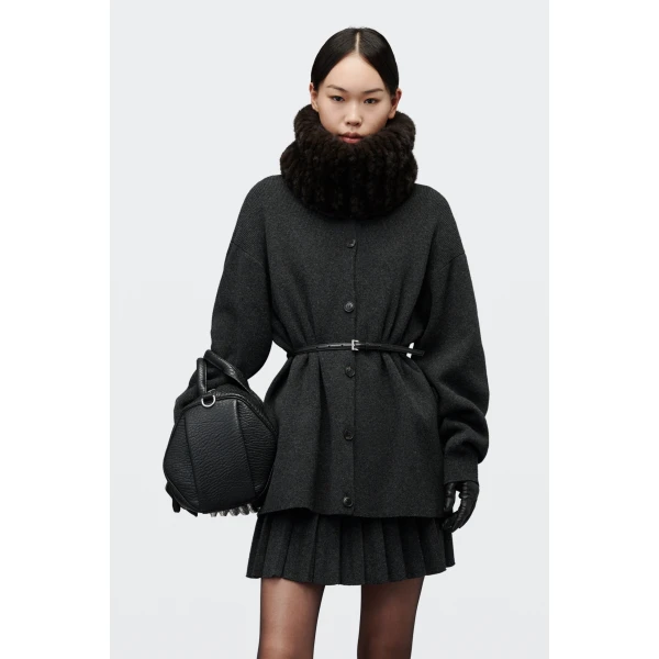 Alexander Wang Rocco Reissue Large Duffle Bag in Black | Totes & Top-Handle Bags | Coveti