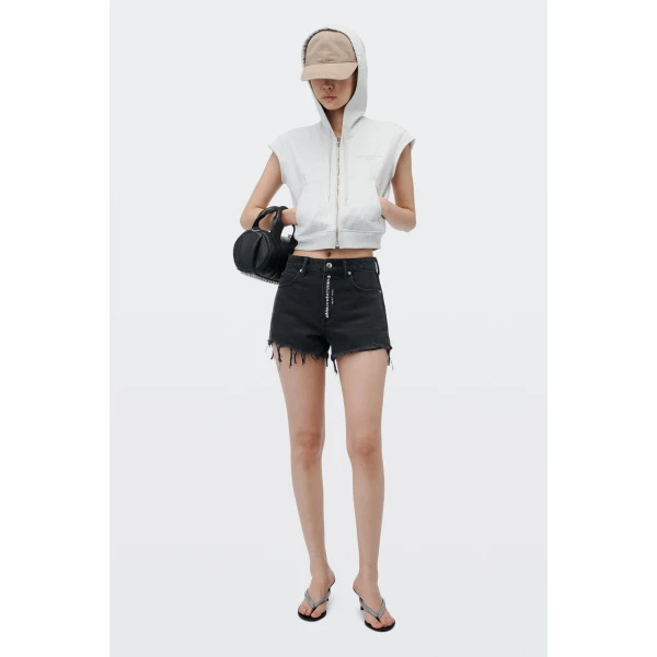Alexander Wang Rocco Reissue Mini Duffle Bag in Black | Totes & Top-Handle Bags | Coveti