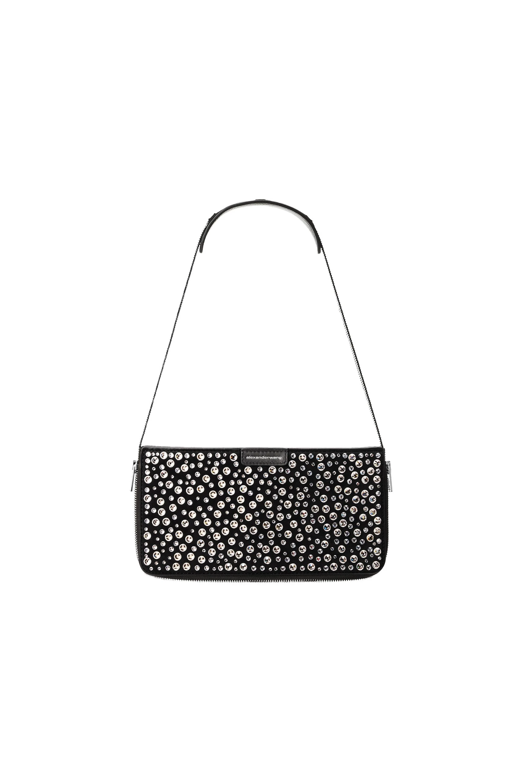 Alexander Wang Siren Crystal Mini Bag in Black Alexander Wang Siren Crystal Mini Bag in Black | Coveti